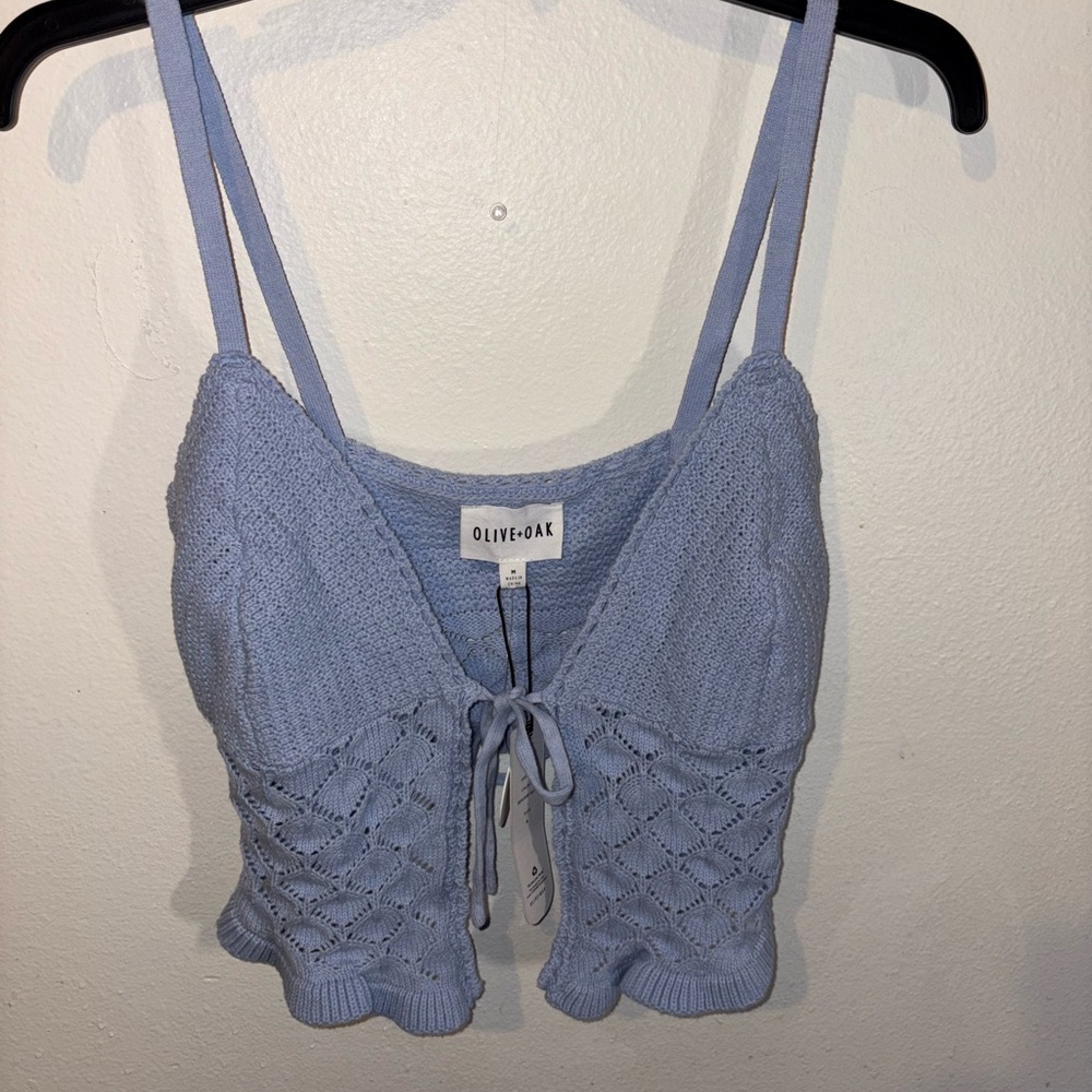 Olive & Oak Sky Blue Knit Two Piece Set